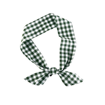 

Fashion Teenage Girls Plaid Print Scarf Neck Tie Casual Decoration Gift