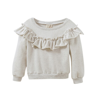 

Baby Girls T-shirts For Girls O-Neck Warm Long Sleeve Girls Clothes Autumn T-shirt For Children