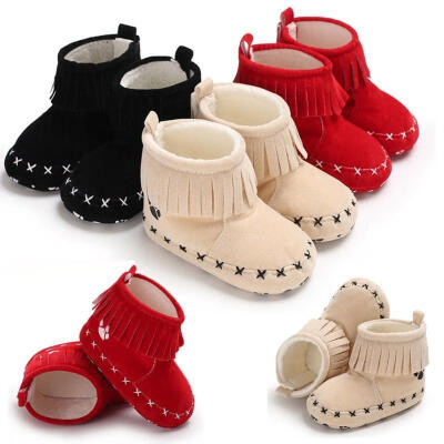 

Infant Toddler Baby Boy Girl Soft Sole Crib Shoes Sneaker Newborn to 12 Months