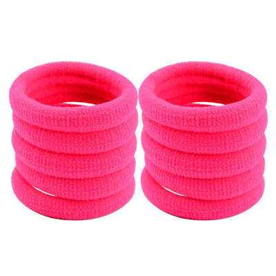 

〖Follure〗Women Girls Hair Band Ties Rope Ring Elastic Hairband Ponytail Holder New 10Pcs