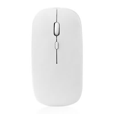 

W8 24G Wireless Rechargeable Thin Silent Mouse 1600DPI 4 Keys Optical Mice