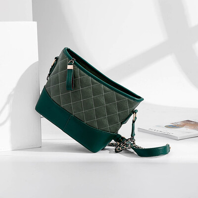 

One-shoulder sloping bag Korean version of Xiaoxiangfengnu Bag with Ins Superheated Chic Chain