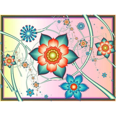 

Gobestart Embroidery Paintings Rhinestone Pasted DIY Diamond Painting Cross Stitch