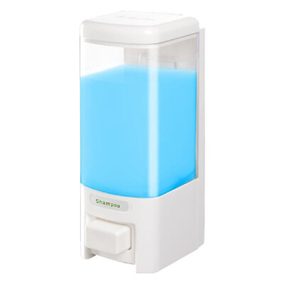

SVAVO Manual Soap Dispenser Wall Mounted Dish Liquid Lotion Gel Shampoo Chamber Dispenser for Bathroom Kitchen