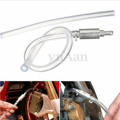 

Motorcycle Car Brake Bleeder Clutch Bleed Bleeding Tool Kit One Way Valve &Tube