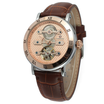 

Calendar Forsining Genuine Tourbillon Hollow Mens Automatic Mechanical Watch