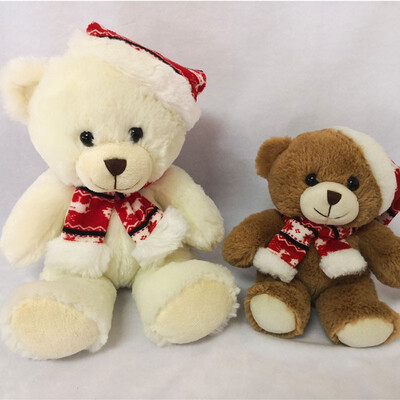 

FIRST Christmas Plush Doll Bear Cute Toy Ragdoll 11814