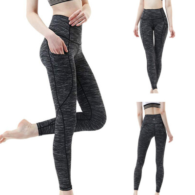 

Tailored Women Workout Out Pocket Leggings Fitness Sports Running Yoga Athletic Pants