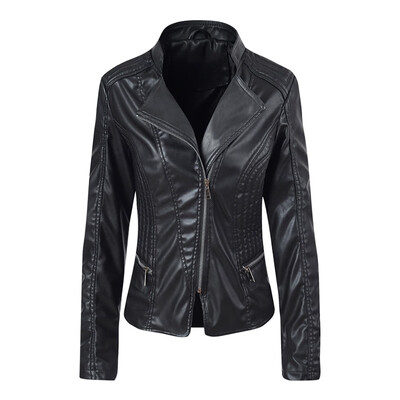 

Toponeto Women Casual Sweatshirt Button Slim Zipper Long Sleeve Bomber Jacket Warm Coat