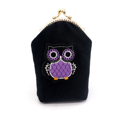 

Tailored Women Lady Flannel Small Wallet Hasp Purse Clutch Bag Phone Bag BK