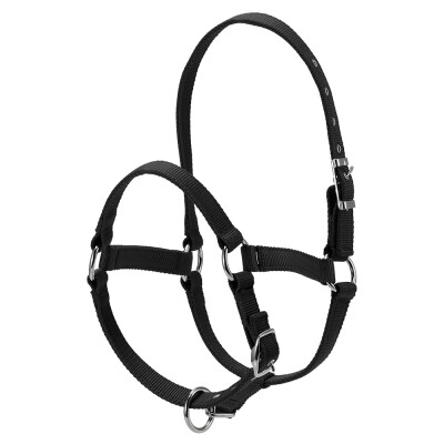 

6MM Thickened Horse Head Collar Adjustable Safety Halter Bridle Headcollar