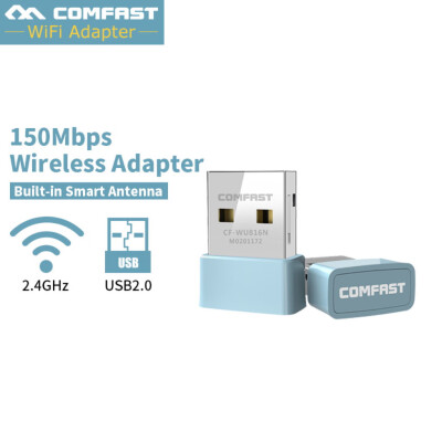 

〖Follure〗Comfast CF-WU816N Wireless USB WiFi Adapter Mini Network Dongle 150Mbps Windows