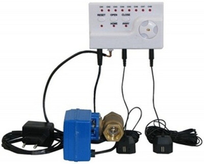 

Prevent Water Loss Water Leakage Detetor Sensor Alarms Monitor Flowmeter Indicator Water Saver HIDAKA WLD-806 DN25 single valve