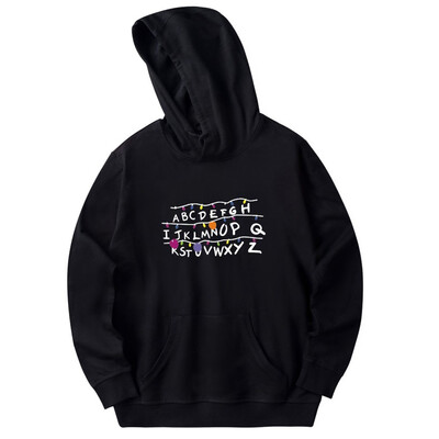 

Toponeto Mens Winter Letter Printed Casual Hoodie Sweatshirt Long Sleeve Blouse Top