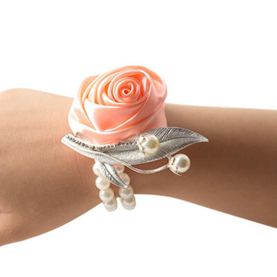 

Greensen Fairy Artificial Hand Wrist Flower Beautiful Bridesmaid Corsage Wedding Decorations