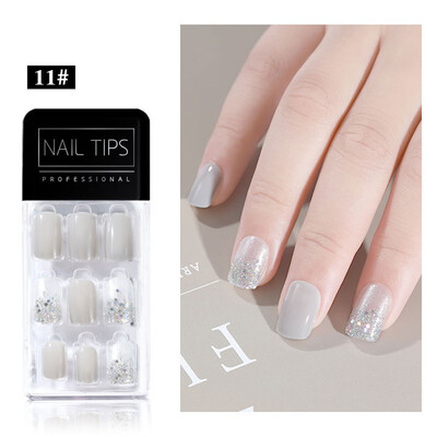 

Gobestart Finished Nail Patches 30Pcs Boxed Removable Repeated Use Of fake Nail Patches