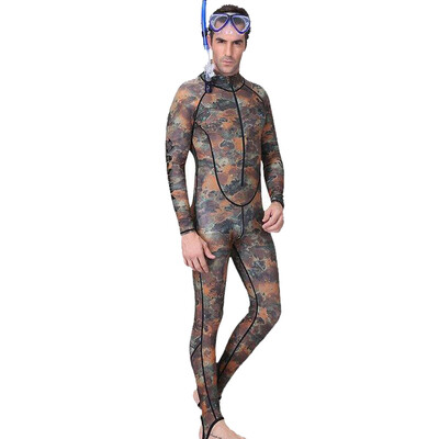 

Saidsome New Men Camouflage Camo Wetsuit for Scuba Free Diving Spear Fishing Swimmin diving suit diving water diving mask