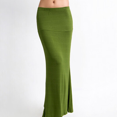 

Roseonmyhand Womens Sexy Casual Solid High Waist Hip Knee Length Skirt
