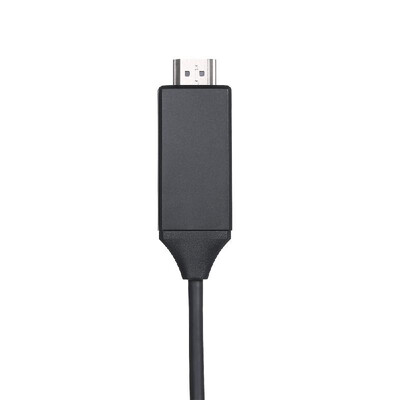 

Type-C to HD Adapter Cable Video Converter 4K HD USB-C Video Cable for Macbook Black