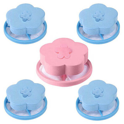 

〖Follure〗Washing Machine Lint Filter Bag Laundry Mesh Hair Catcher Floating Ball Pouch