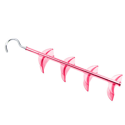

Toponeto New 4Hooks Handbag Bag Holder Shelf Hanger Hanging Rack Storage Organizer Blue