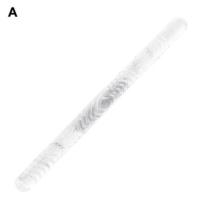

Acrylic Embossing Rolling Pin Fondant Sugar Craft Cake Baking Decorating Tool