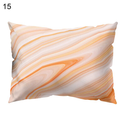 

Irregular Stripe Pillow Case Sofa Waist Throw Cushion Cover Home Office Decor