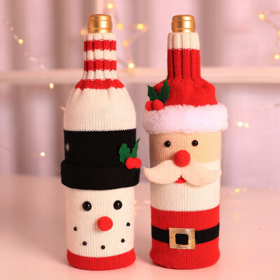 

Tailored Wine Bottle Cover Snowman Stocking Christmas Gift Bags Xmas Sack Packing Present