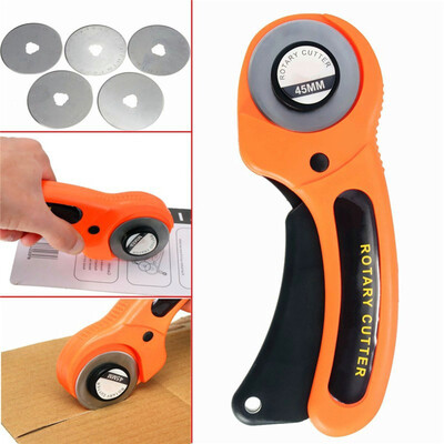 

〖Follure〗45mm Rotary Cutter Quilting Premium Sewing Quilting Fabric Cutting Craft Tool