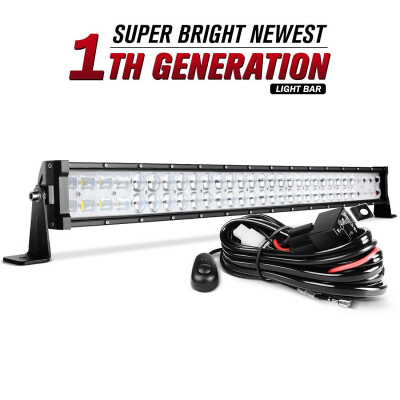 

32 inch LED Light Bar 9D Spot Flood Combo Offroad Driving Truck 4WD 32"