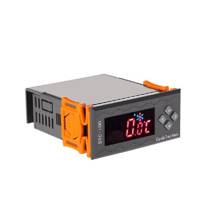 

All-Purpose High Accuracy AC110-240V LED Digital Temperature Controller Thermostast 2 Relays With NTC Sensor ℃&℉ Temperature Alarm