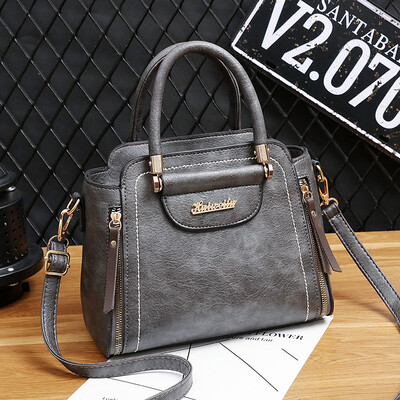 

Womens handbags retro womens handbags Korean handbag Joker large capacity fashion shoulder Messenger bag