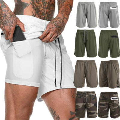 

Mens Sports Training Summer Anti light Shorts Workout Fitness GYM Short Pants