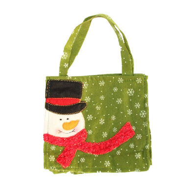 

Christmas Hanging Gift Bags Candy Bags Christmas Handbag Gift Holders Christmas Tree Ornament Pendant Home Decoration