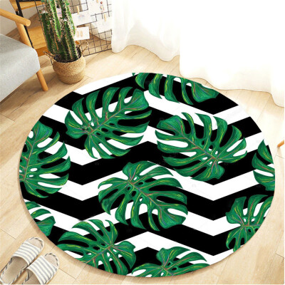 

〖Follure〗Botany Elements Blanket Round Bathroom carpet 55cm