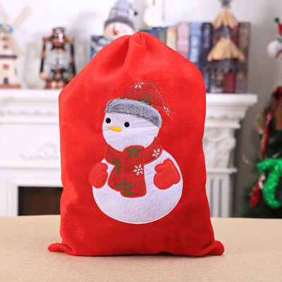 

〖Follure〗Santa Claus Kids Candy Present Bags Handbag Pouch Wedding Sack Gift Bag