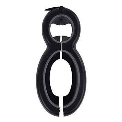 

6 in 1 Twist Bottle Opener Multifunction Jar Gripper Can Wine Beer Lid Twist Off Jar Opener Claw