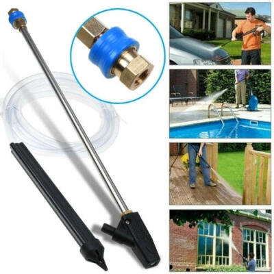 

High Pressure Washer Sand Blaster Wet Blasting Kit Power Nozzle Quick Connect