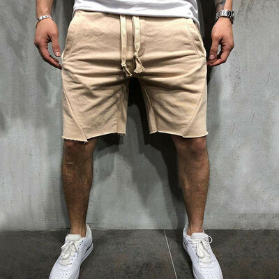 

Men GYM Fitness Shorts Running Sport Workout Casual Jogging Sweat Pants Trousers