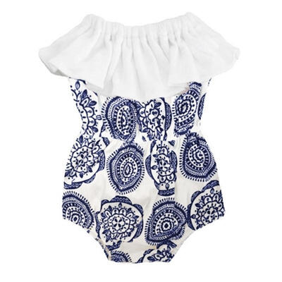 

Cotton Newborn Infant Baby Girls Bodysuit Romper Jumpsuit Clothes Outfits 0-18M
