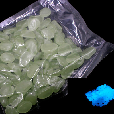 

Siaonvr 100PCS Glow in the Dark Stone Luminous Sea Aquarium Fish Tank Decor
