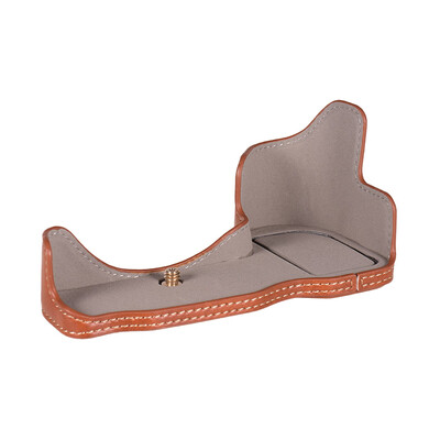 

Portable PU Leather Half Body Camera Case Bag Cover Bottom Opening Version for Nikon Z7 Z6 ILDC Camera