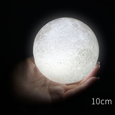 

Gobestart 3D USB LED Magical Moon Night Light Moonlight Table Desk Moon Lamp Gift