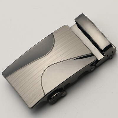 

Fashion Mens Business Alloy Automatic Buckle Unique Men Plaque Belt Buckles for 35cm Ratchet Men Apparel Accessories luxury