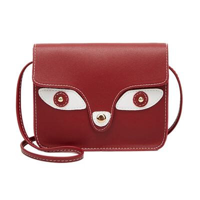 

Fox Decorative Shoulder Bag Fashion Women Bags For Girls Handbags Square Comfortable Chain Ladies Diagonal Light