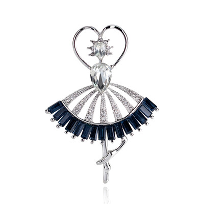 

Hot Fashion Dancing Alloy Brooch Pin Brooch Clothing Match