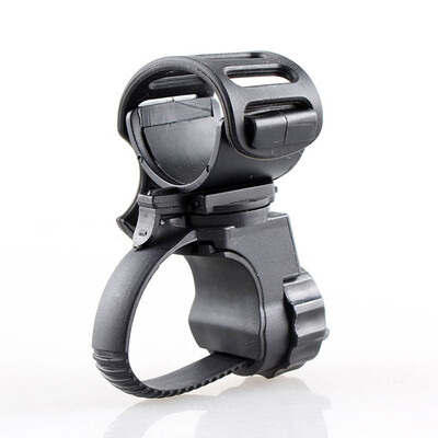 

360 Degree Rotation Bicycle Handlebar Light Bracket Flashlight Lamp Holder Ideal