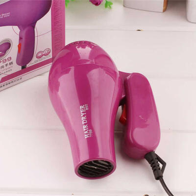 

Portable Folding Travel Hair Blow Dryer Mini Household Thermostatic Hair Dryer With 2 Air Settings Chinese Plug