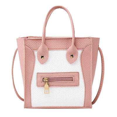 

Litchi Pattern Shoulder Handbags Women PU Leather Crossbody Top-handle Bags