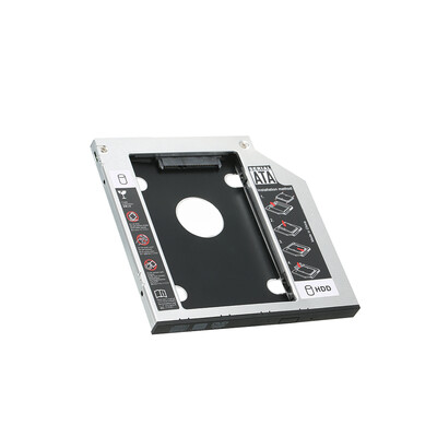 

Hard Drive Caddy Tray SATA 2nd HDD SSD Caddy Case for 127mm Universal CDDVD-ROM